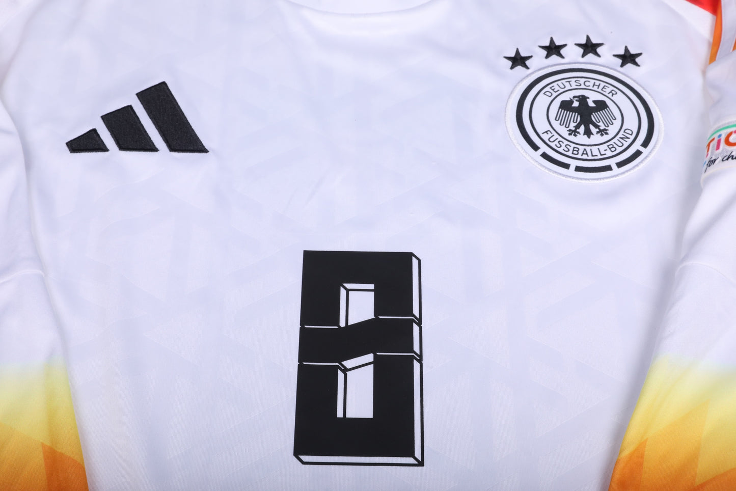 Germany 2024 Home Jersey Toni Kroos #8 Euro L/S Kit - (8.5/10) - XL