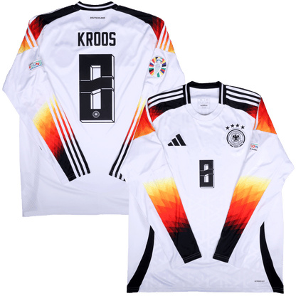 Germany 2024 Home Jersey Toni Kroos #8 Euro L/S Kit - (8.5/10) - XL