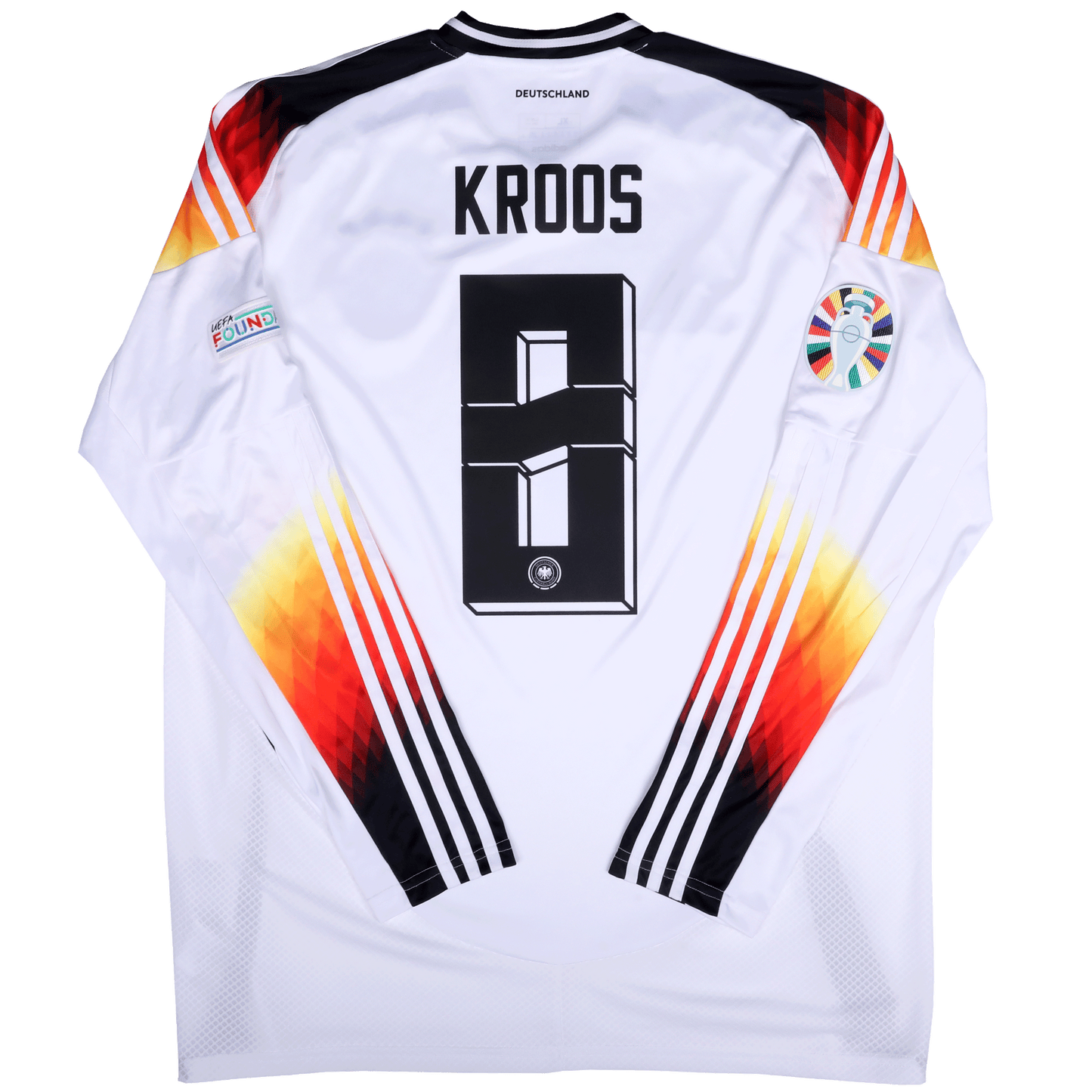 Germany 2024 Home Jersey Toni Kroos #8 Euro L/S Kit - (8.5/10) - XL