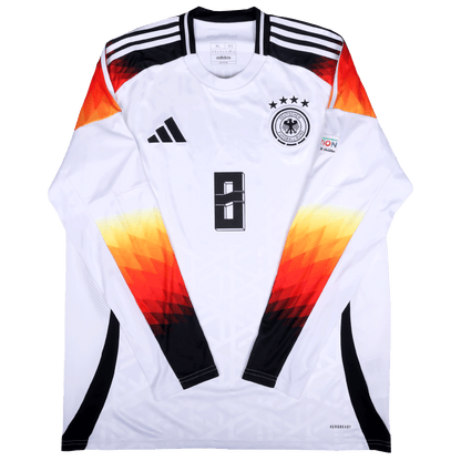 Germany 2024 Home Jersey Toni Kroos #8 Euro L/S Kit - (8.5/10) - XL