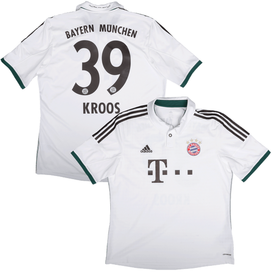 Bayern Munich 2013-14 Away Jersey Toni Kroos #39 Kit - (7/10) - L