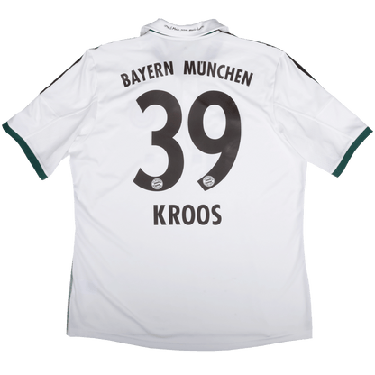 Bayern Munich 2013-14 Away Jersey Toni Kroos #39 Kit - (7/10) - L
