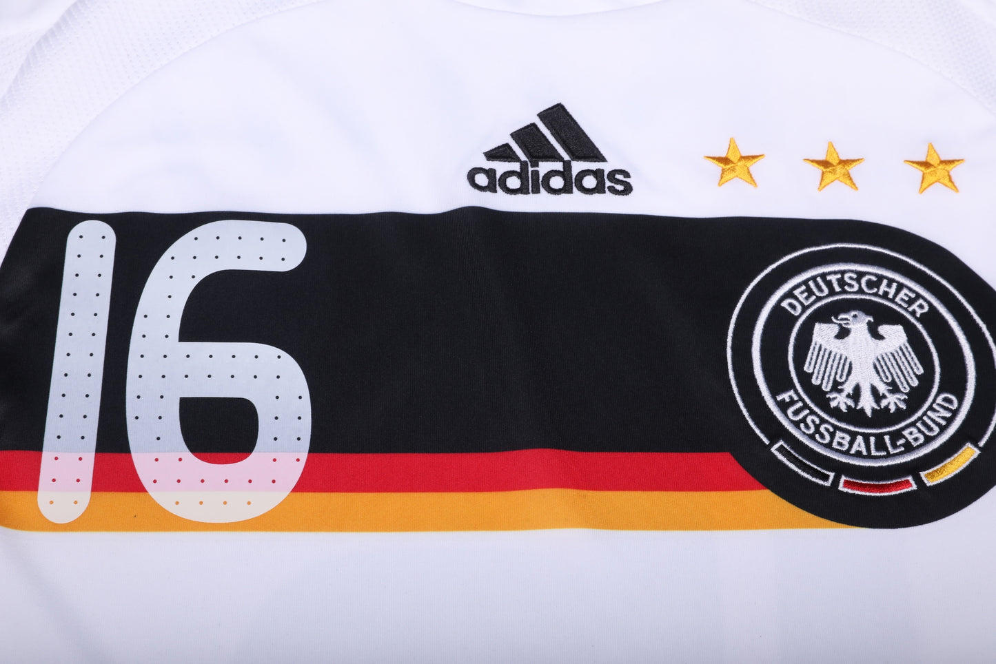 Germany 2008-09 Home Jersey Philipp Lahm #16 Kit - (9/10) - M