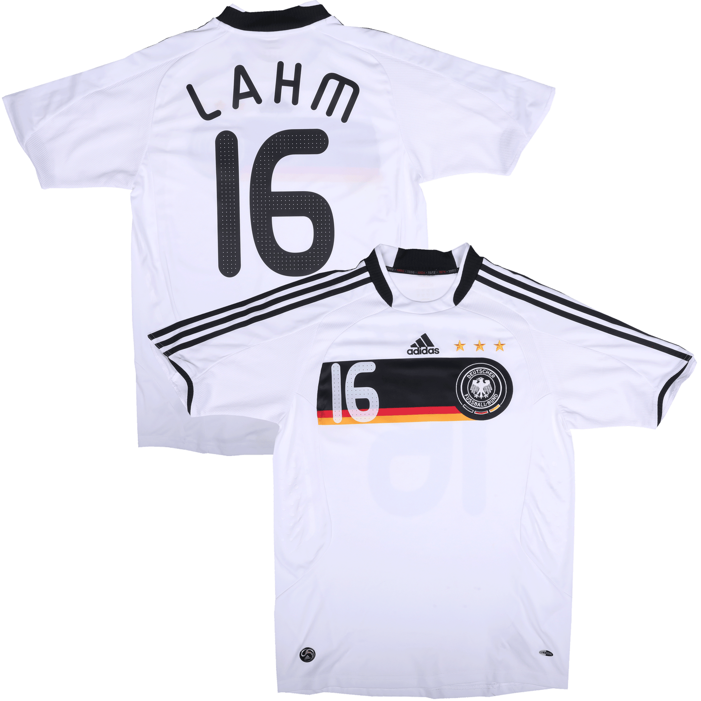 Germany 2008-09 Home Jersey Philipp Lahm #16 Kit - (9/10) - M
