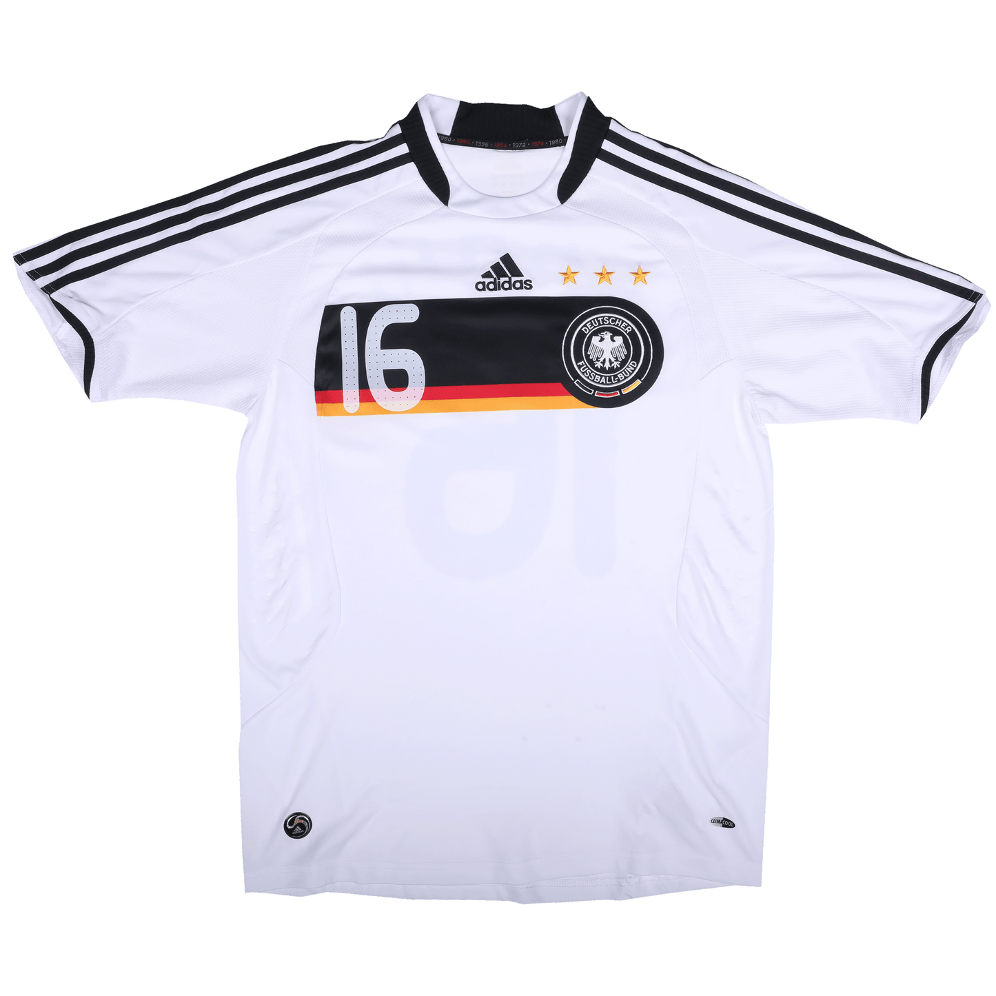 Germany 2008-09 Home Jersey Philipp Lahm #16 Kit - (9/10) - M