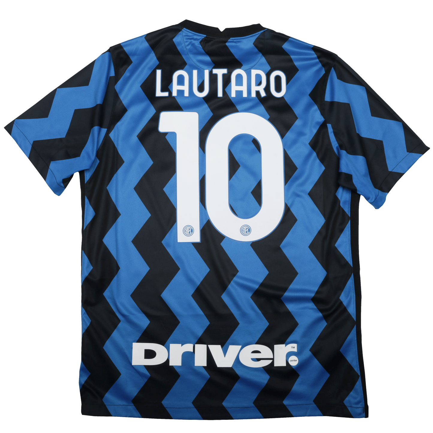 Inter Milan 2020-21 Home Jersey Lautaro #10 Kit - (9/10) - L