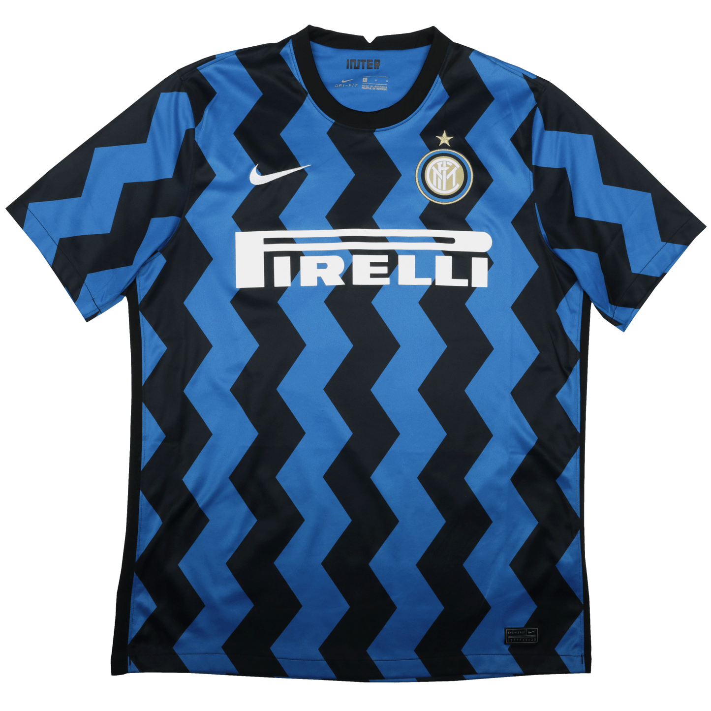 Inter Milan 2020-21 Home Jersey Lautaro #10 Kit - (9/10) - L