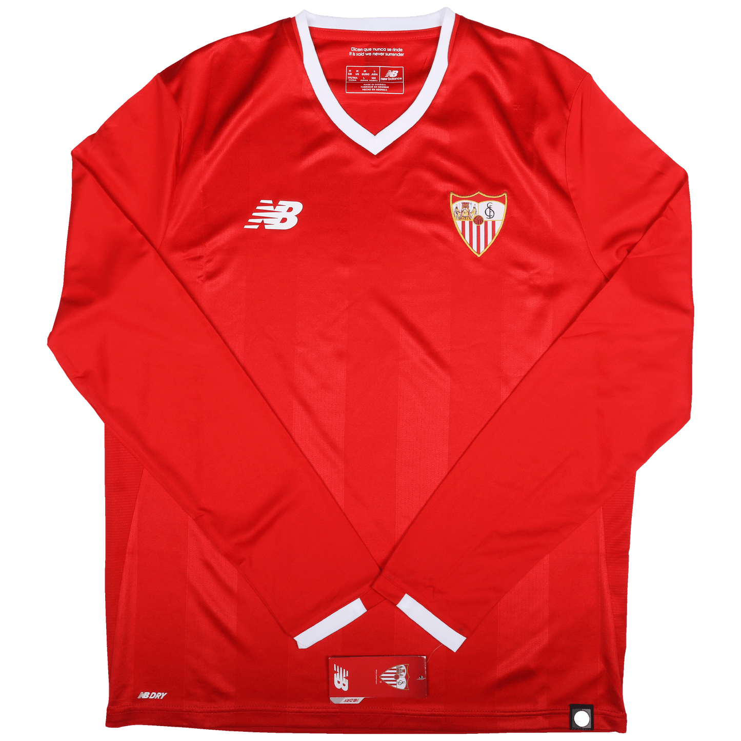 Sevilla 2017-18 Away Jersey Miguel Layun #3 L/S Kit - M *BNWT*