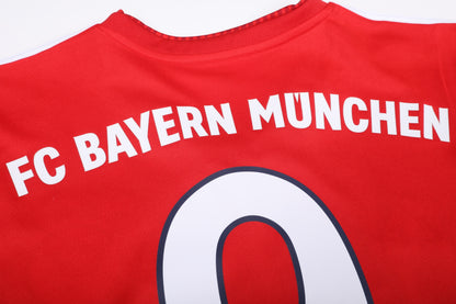 Bayern Munich 2018-19 Home Jersey Lewandowski #9 Kit - (8/10) - XL