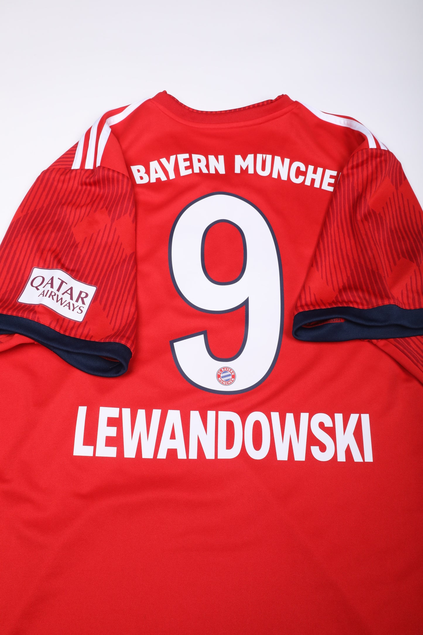 Bayern Munich 2018-19 Home Jersey Lewandowski #9 Kit - (8/10) - XL