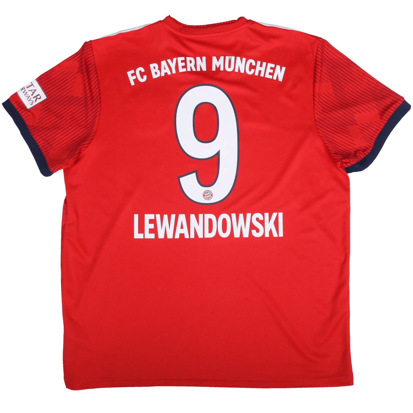 Bayern Munich 2018-19 Home Jersey Lewandowski #9 Kit - (8/10) - XL