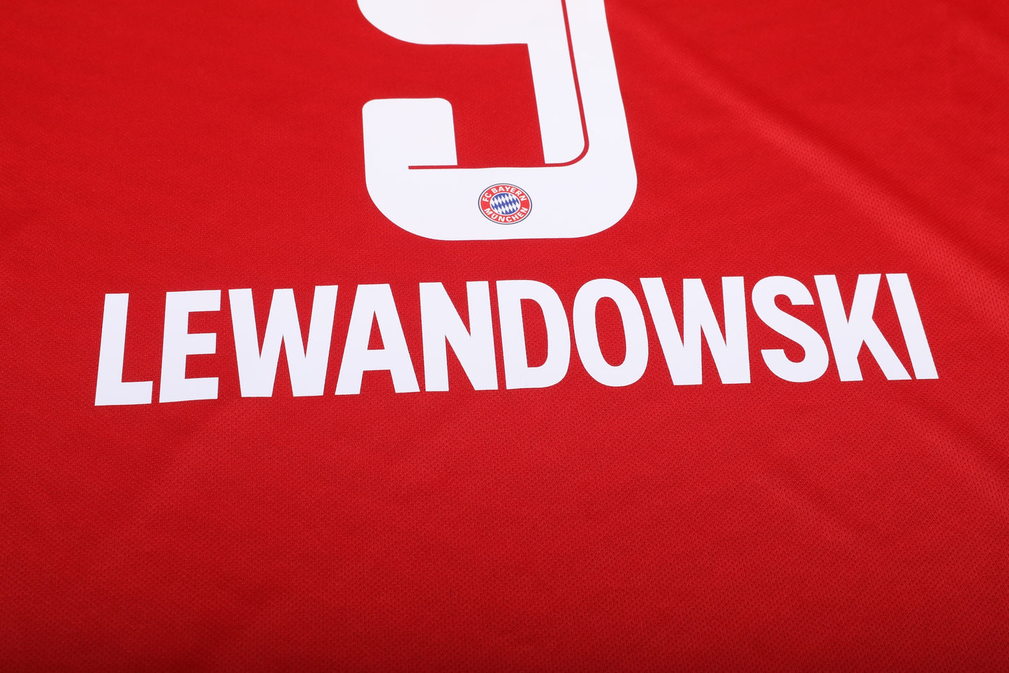 Bayern Munich 2021-22 Home Jersey Lewandowski #9 Kit - (8/10) - XL