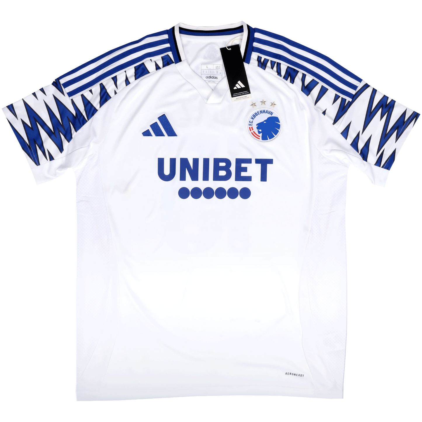 FC Copenhagen 2024-25 Home Jersey Marcos Lopez #15 Kit - L *BNWT*