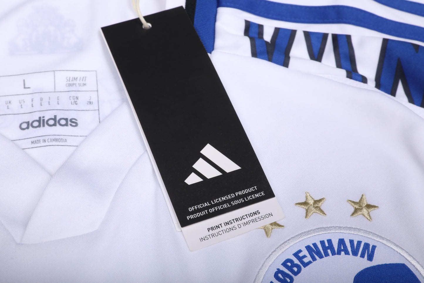 FC Copenhagen 2024-25 Home Jersey Marcos Lopez #15 Kit - L *BNWT*