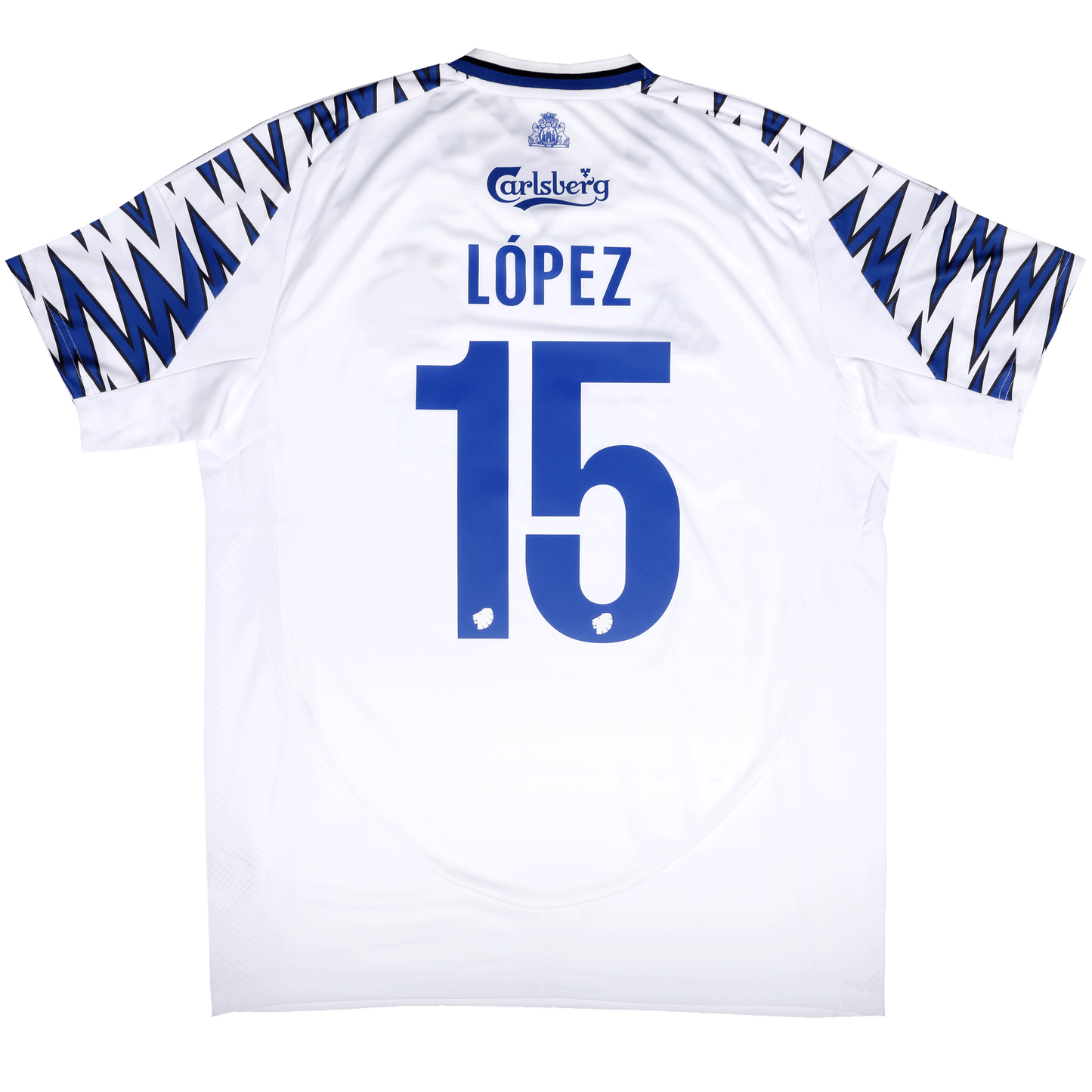 FC Copenhagen 2024-25 Home Jersey Marcos Lopez #15 Kit - L *BNWT*