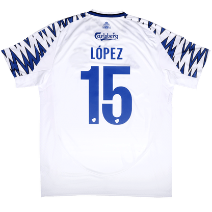 FC Copenhagen 2024-25 Home Jersey Marcos Lopez #15 Kit - L *BNWT*