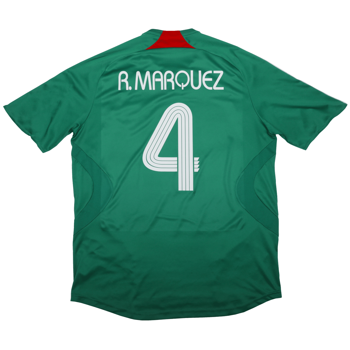 Mexico 2007-08 Home Jersey Rafa Marquez #4 Kit - (7/10) - L