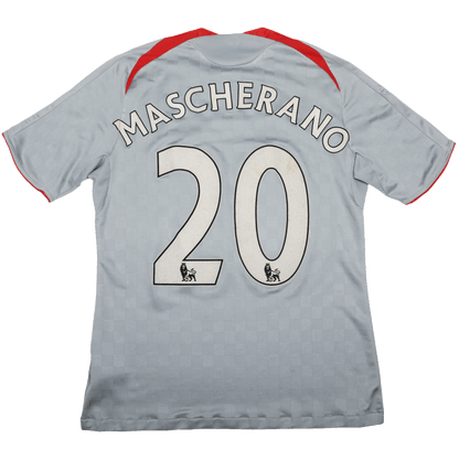 Liverpool FC 2008-09 Away Jersey Mascherano #20 Kit - (3/10) - M