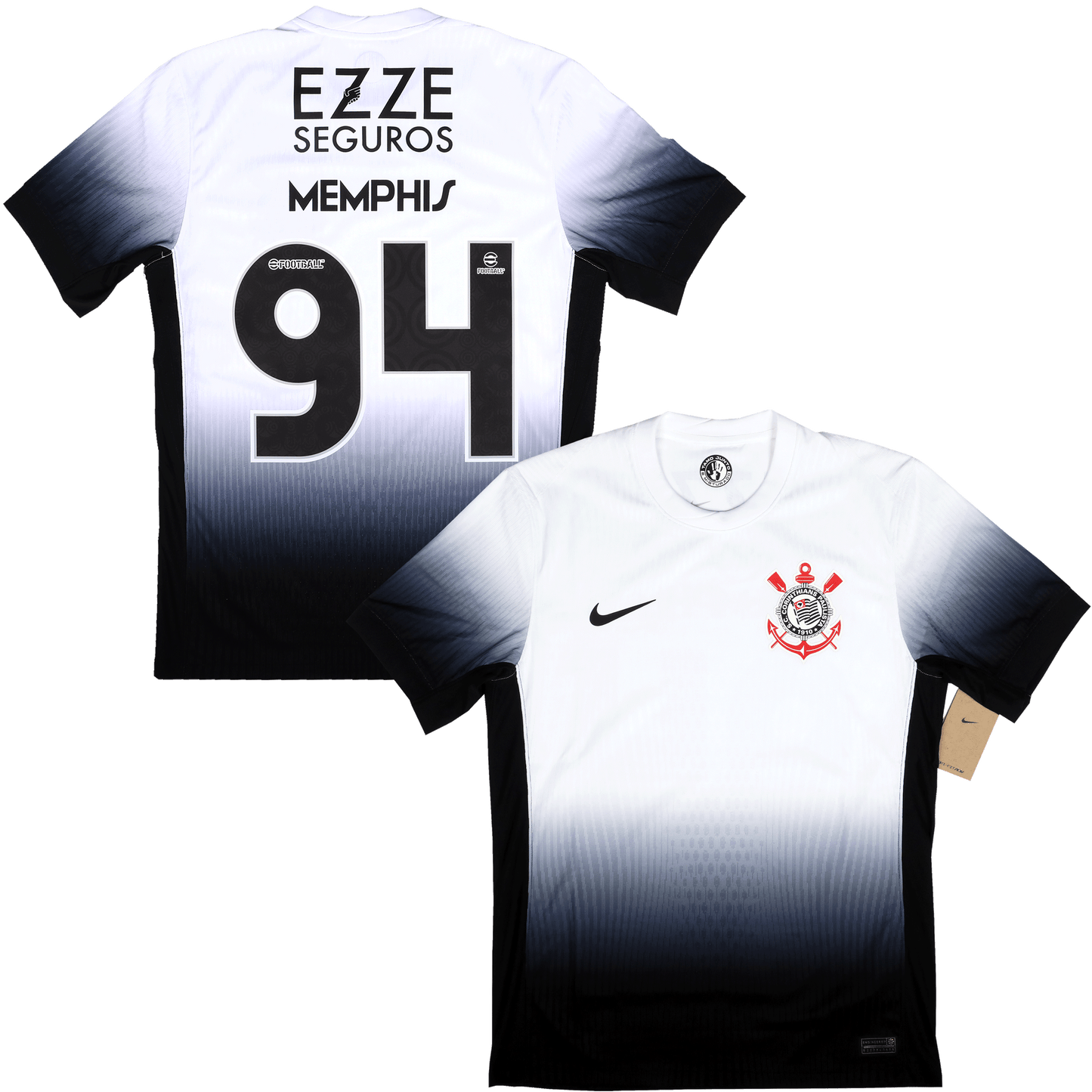 Corinthians 2024 Authentic Home Memphis Depay #94 Kit *BNWT*