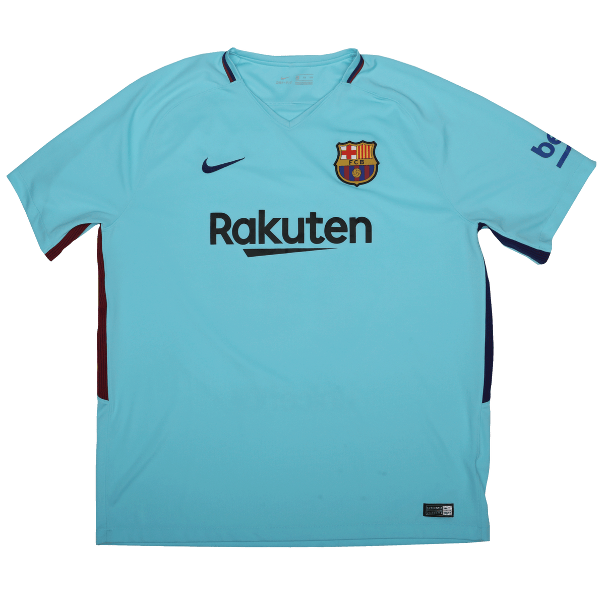 FC Barcelona 2017-18 Away Jersey Lionel Messi #10 Kit - (7.5/10) - XXL