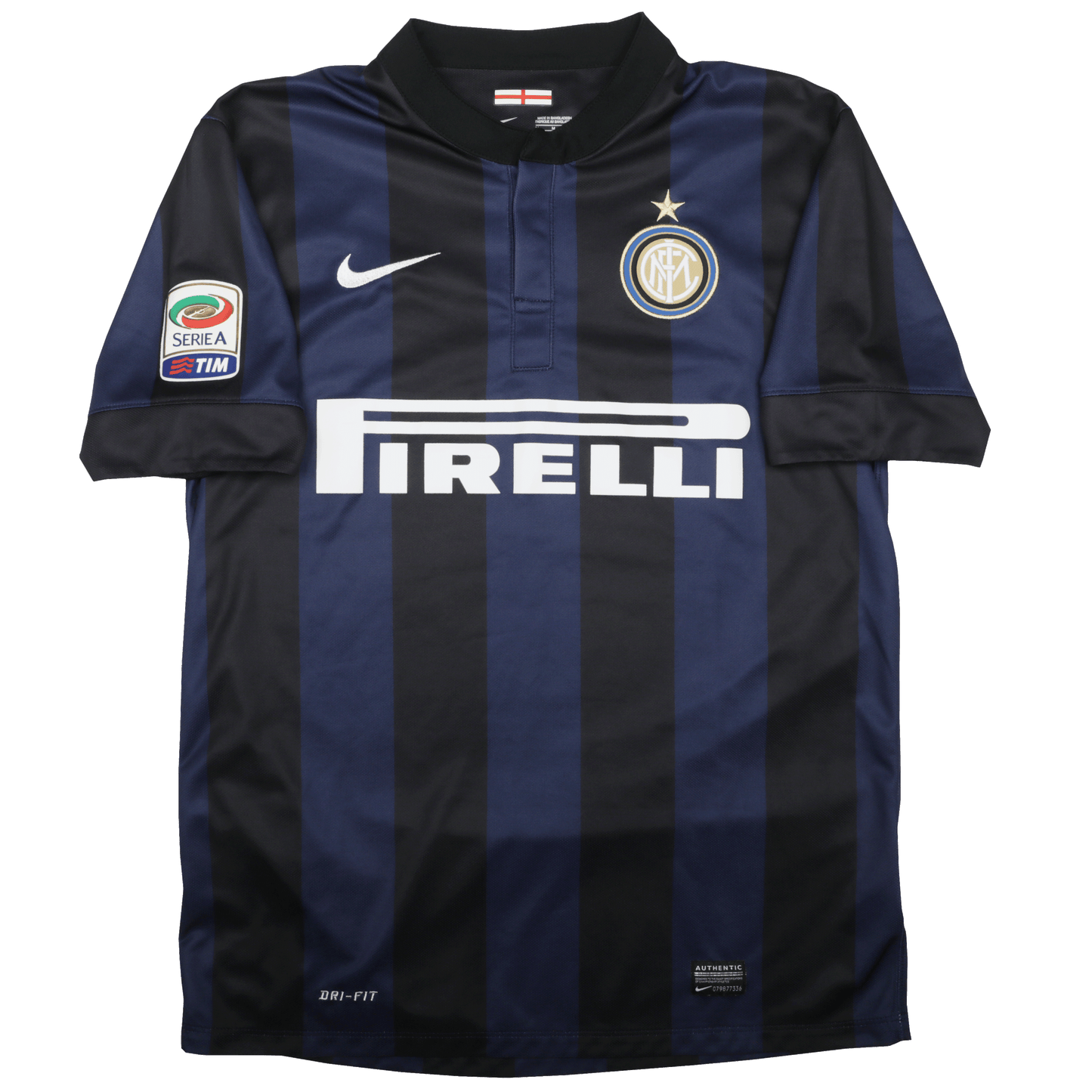 Inter Milan 2013-14 Home Jersey Diego Milito #22 Kit - (8/10) - M