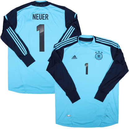 Germany 2012-13 GK Jersey Manuel Neuer #1 L/S Kit - (8/10) - XL