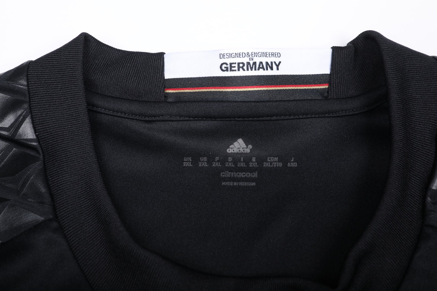 Germany 2015-17 Home GK Jersey Manuel Neuer #1 L/S Black Kit - (9/10) - XXL