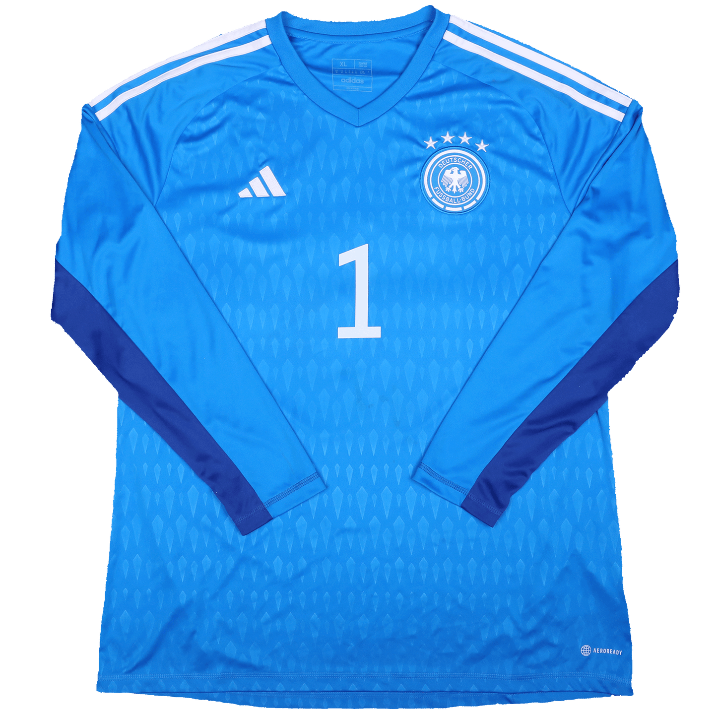 Germany 2022-23 GK Jersey Manuel Neuer #1 L/S Kit - (8.5/10) - XL