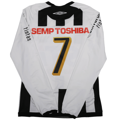 Santos FC 2009 Away Jersey Neymar Jr #7 L/S Kit - (9/10) - M