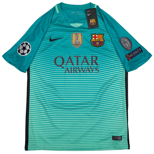 FC Barcelona 2016-17 Third Jersey Neymar Jr #11 UCL Kit - M *BNWT*