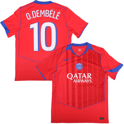 Paris Saint-Germain 2025-26 T90 Authenthic Third Dembele #10 Kit - L *BNWT*
