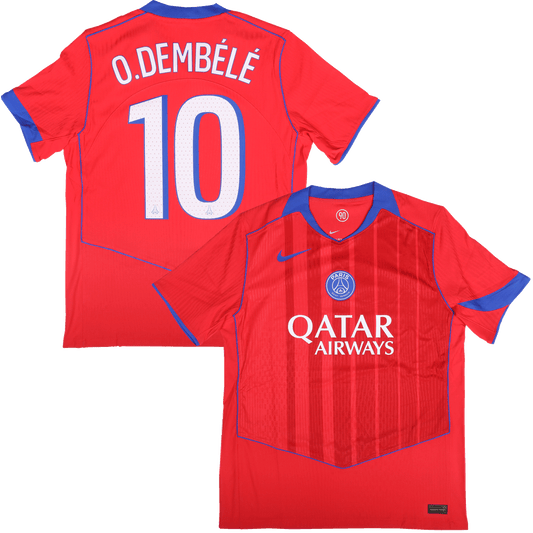 Paris Saint-Germain 2025-26 T90 Authenthic Third Dembele #10 Kit - L *BNWT*