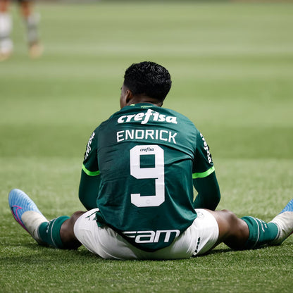 Palmeiras 2023 Home Jersey Endrick #9 L/S Kit - L *BNWT*