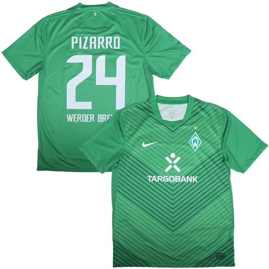 Werder Bremen 2011-12 Home *Match Issue* Claudio Pizarro #24 Kit - *BNWT* L
