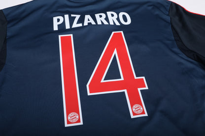 Bayern Munich 2013-14 Third Jersey Claudio Pizarro #14 UCL Kit - (9/10) - XL