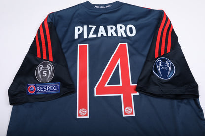 Bayern Munich 2013-14 Third Jersey Claudio Pizarro #14 UCL Kit - (9/10) - XL