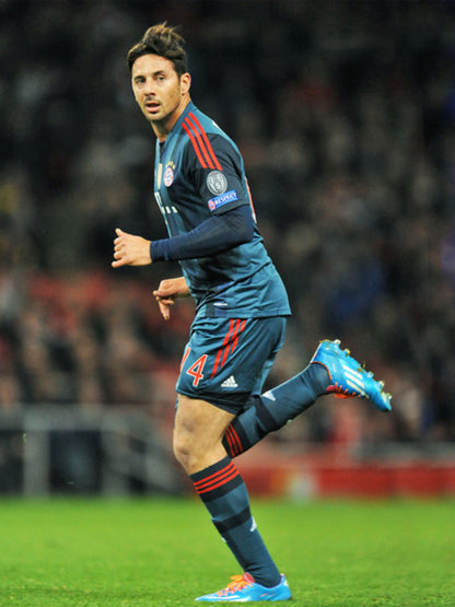 Bayern Munich 2013-14 Third Jersey Claudio Pizarro #14 UCL Kit - (9/10) - XL