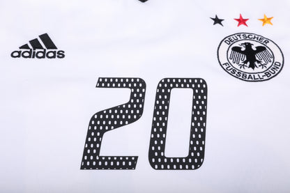 Germany 2002-04 Home Jersey Lukas Podolski #20 Kit - (8.5/10) - M