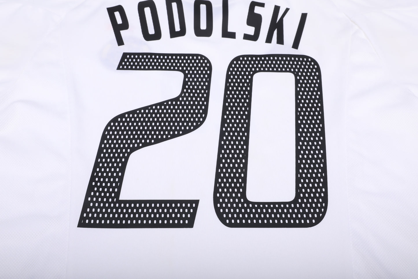Germany 2002-04 Home Jersey Lukas Podolski #20 Kit - (8.5/10) - M