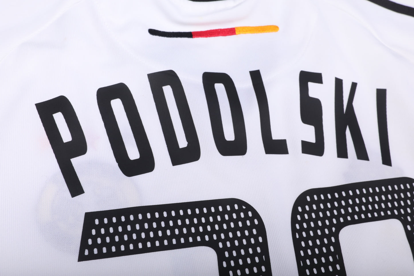 Germany 2002-04 Home Jersey Lukas Podolski #20 Kit - (8.5/10) - M