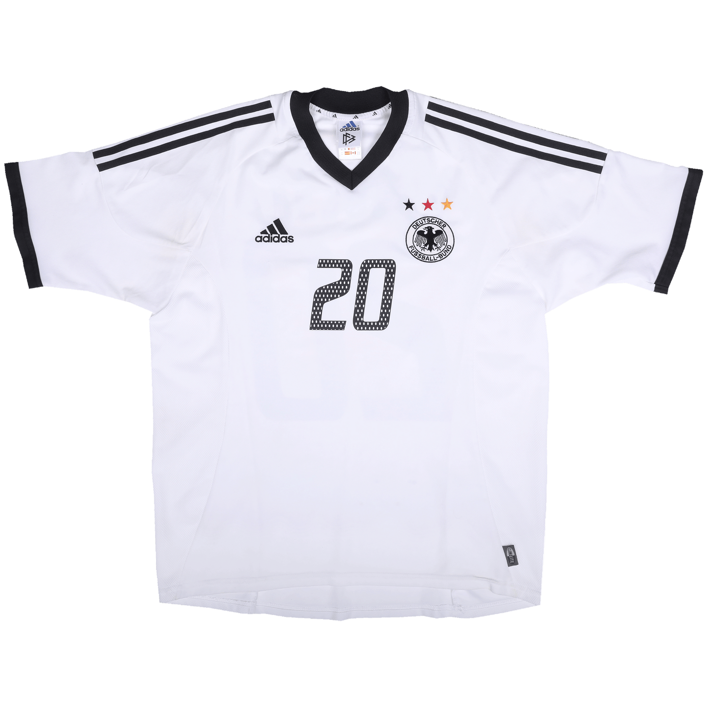 Germany 2002-04 Home Jersey Lukas Podolski #20 Kit - (8.5/10) - M