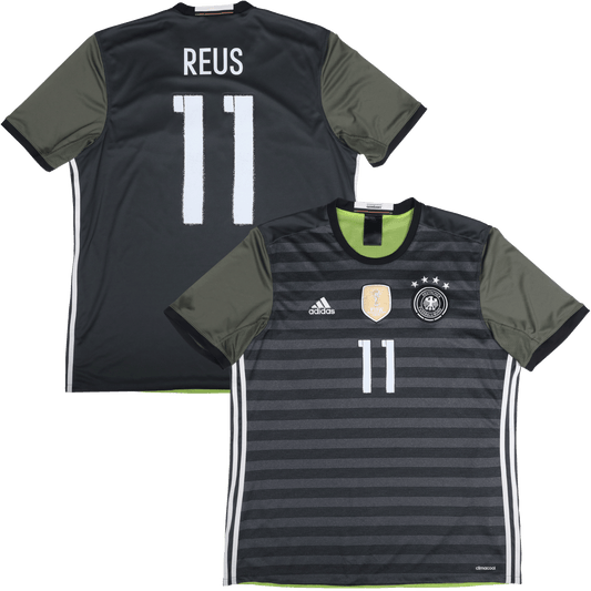 Germany 2015-17 Away Jersey Marco Reus #11 Kit - (9/10) - XL