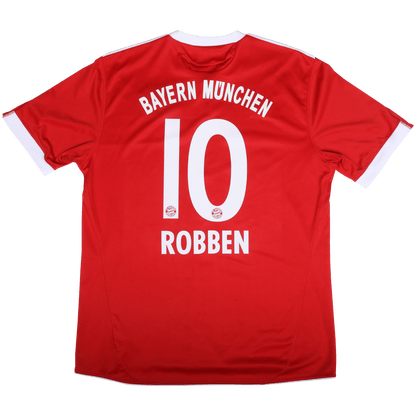 Bayern Munich 2009-10 Home Jersey Arjen Robben #10 Kit - (6.5/10) - XXL