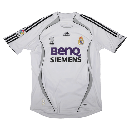 Real Madrid CF 2006-07 Home Jersey Robinho #10 Kit - (7.5/10) - L
