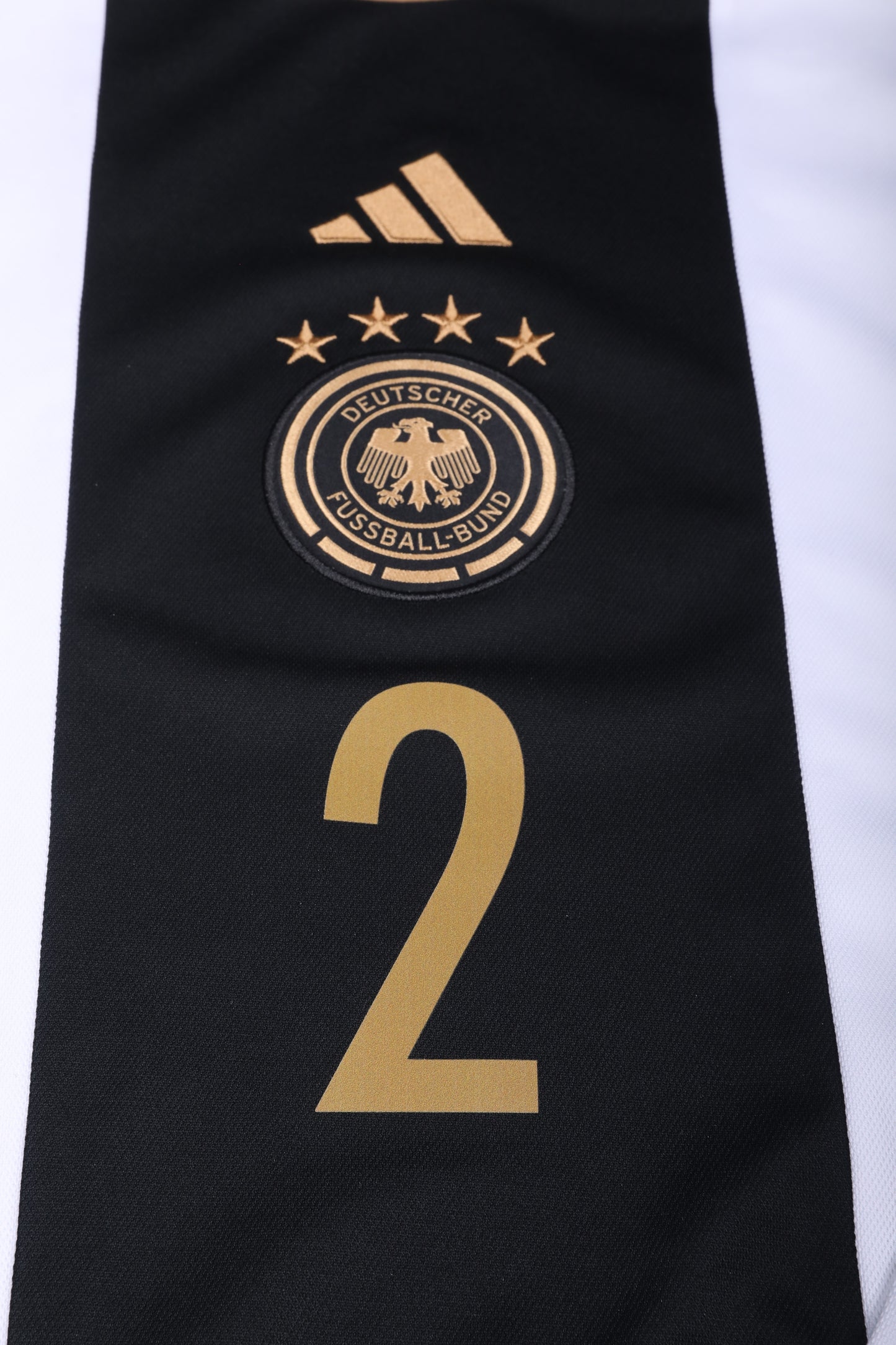 Germany 2022-23 Home Jersey Antonio Rudiger #2 L/S Kit - (9.5/10) - XL