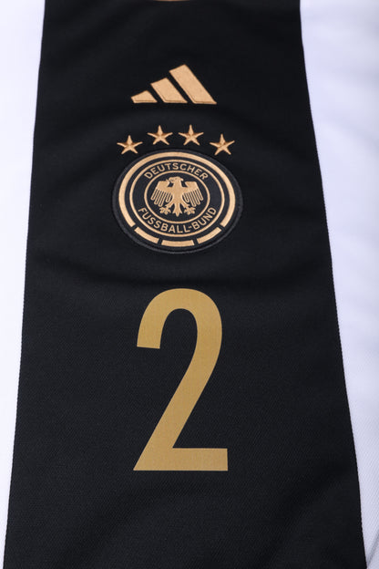 Germany 2022-23 Home Jersey Antonio Rudiger #2 L/S Kit - (9.5/10) - XL