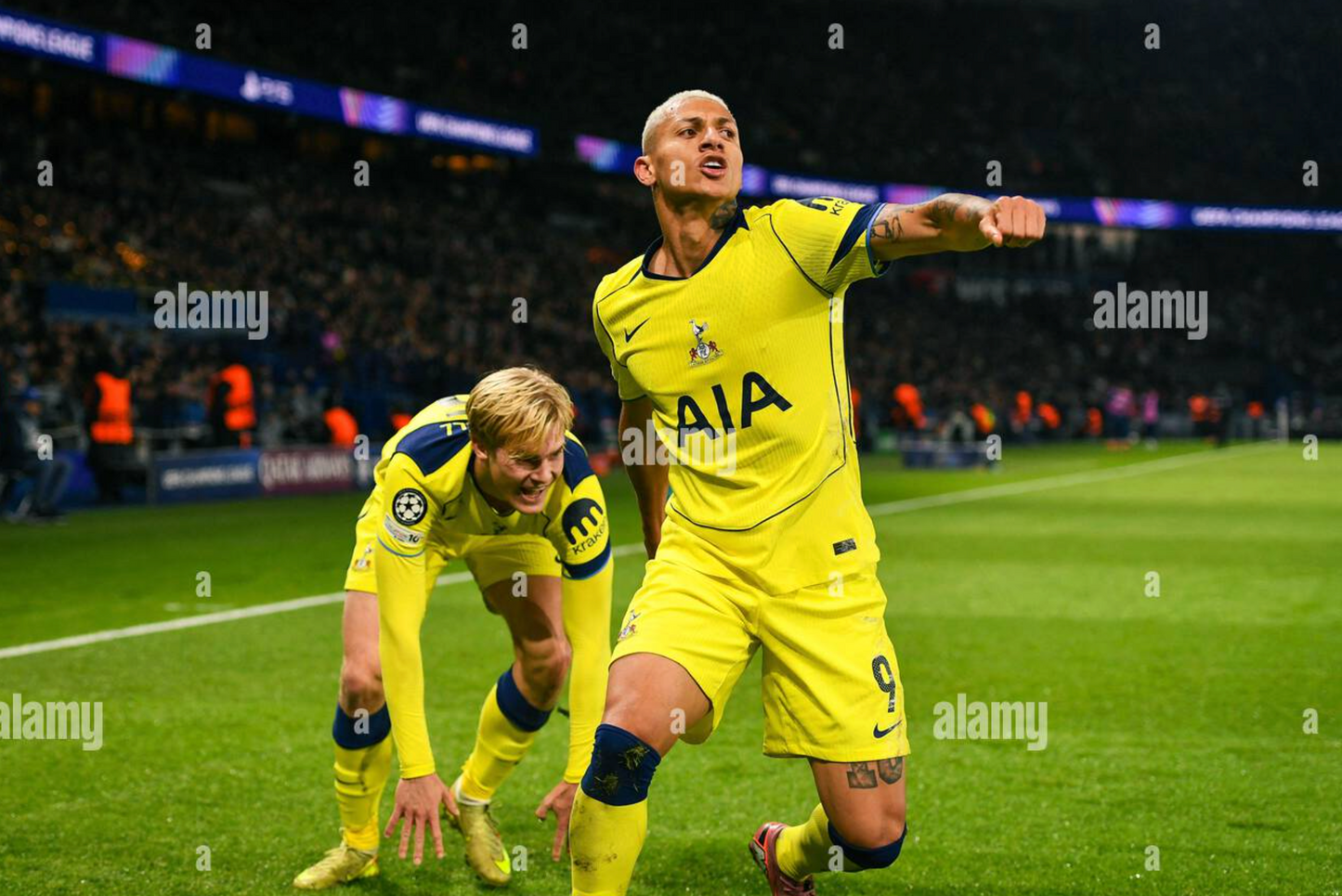 Tottenham Hotspur 2025-26 T90 Third Jersey Richarlison #9 Kit - L *BNWT*