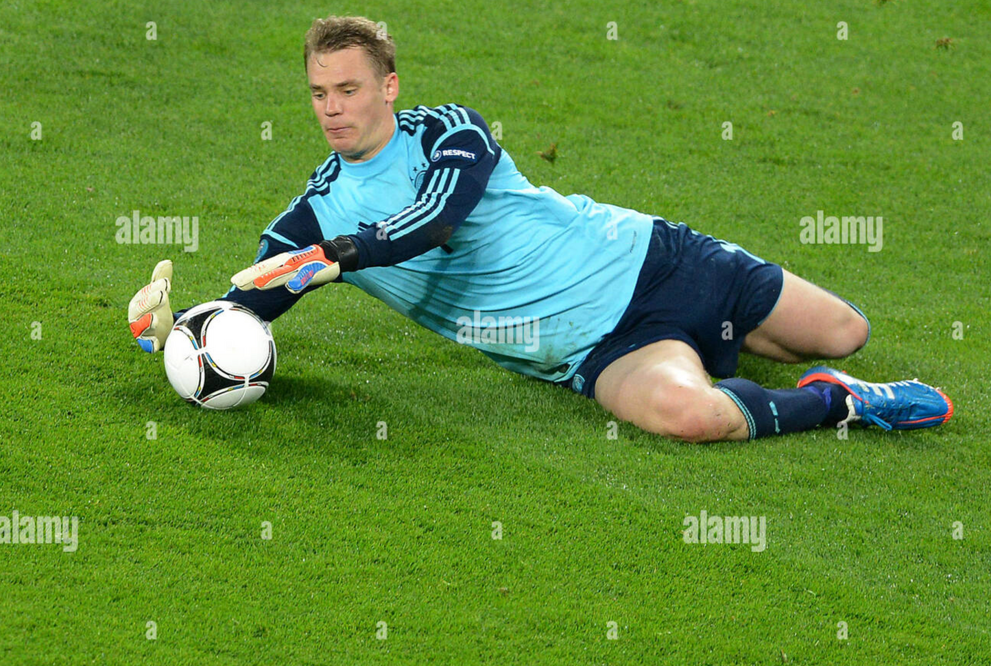 Germany 2012-13 GK Jersey Manuel Neuer #1 L/S Kit - (8/10) - XL