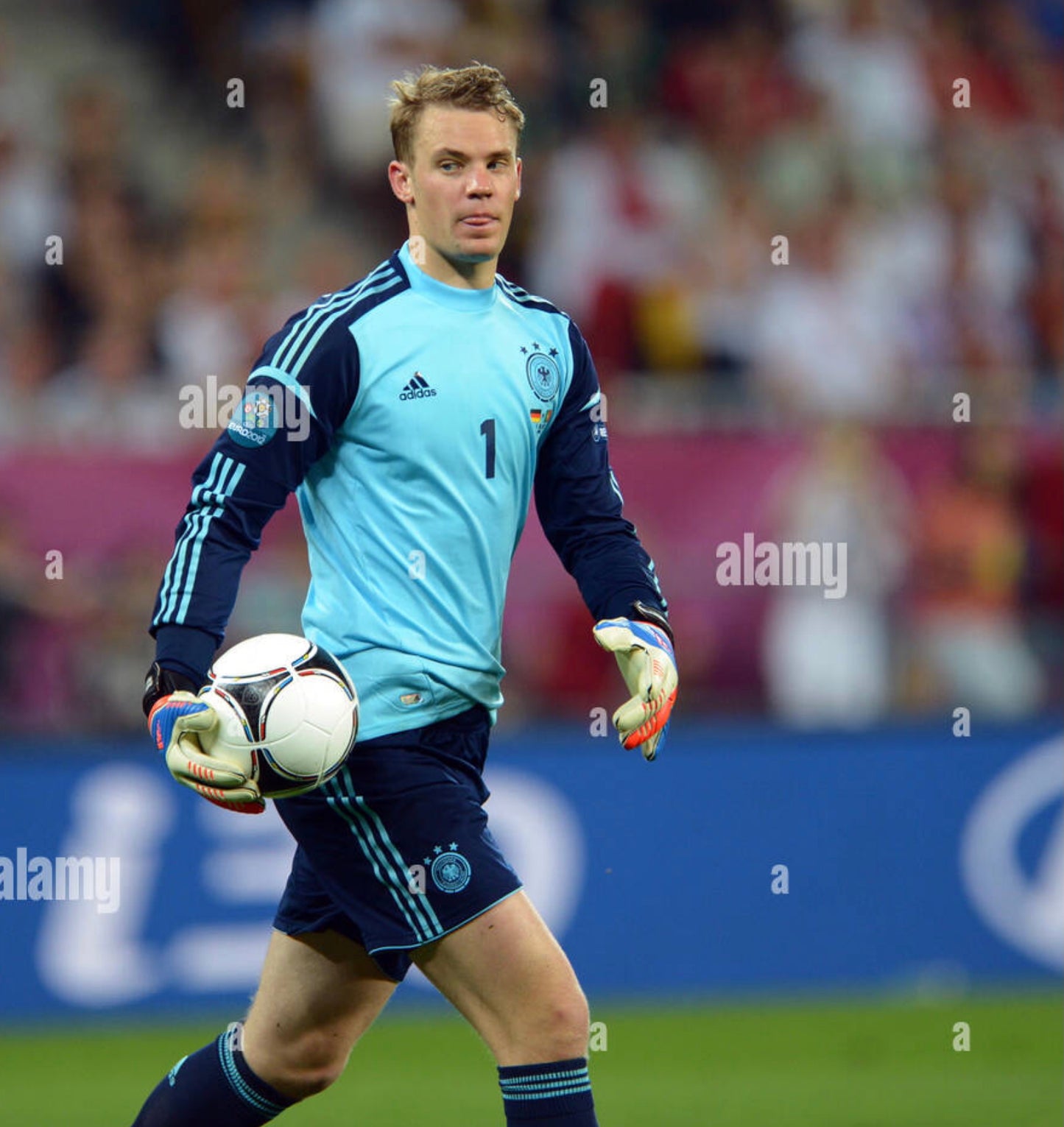 Germany 2012-13 GK Jersey Manuel Neuer #1 L/S Kit - (8/10) - XL
