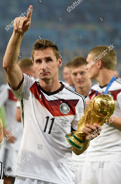 Germany 2014-15 Home Jersey Miroslav Klose #11 Kit - (8/10) - L